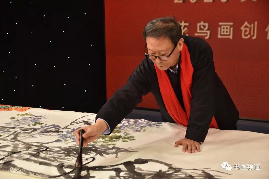 中书协主席苏士澍为《2020“大美之春”春节联欢会》 中书协主席苏士澍为《2020“大美之春”春节联欢会》