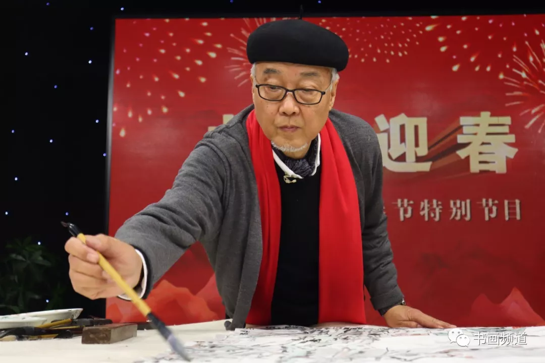 中书协主席苏士澍为《2020“大美之春”春节联欢会》 中书协主席苏士澍为《2020“大美之春”春节联欢会》