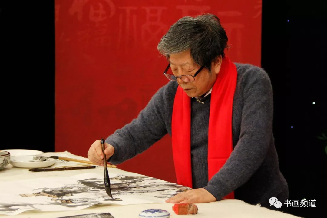 中书协主席苏士澍为《2020“大美之春”春节联欢会》 中书协主席苏士澍为《2020“大美之春”春节联欢会》