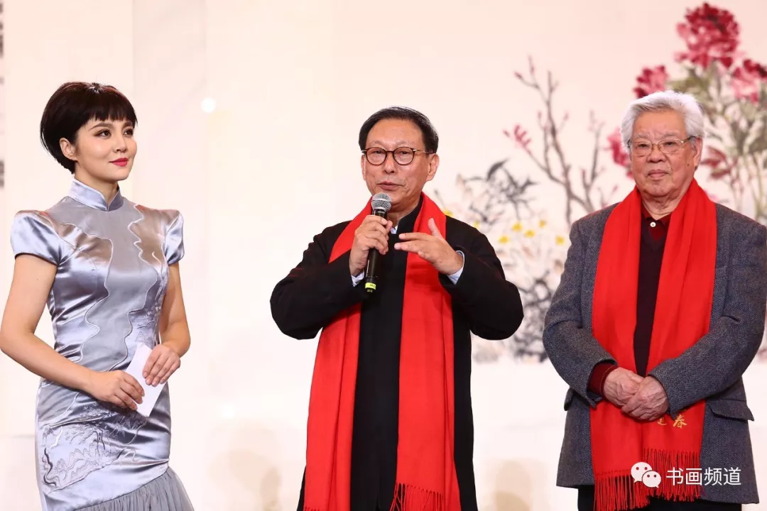中书协主席苏士澍为《2020“大美之春”春节联欢会》 中书协主席苏士澍为《2020“大美之春”春节联欢会》