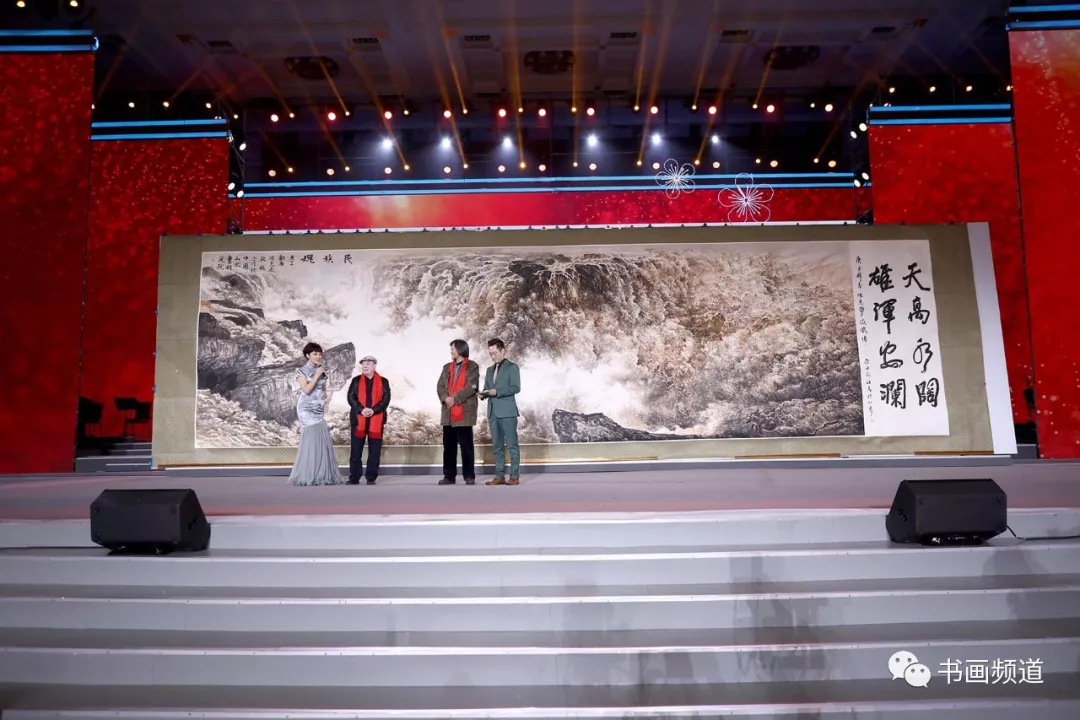 中书协主席苏士澍为《2020“大美之春”春节联欢会》 中书协主席苏士澍为《2020“大美之春”春节联欢会》