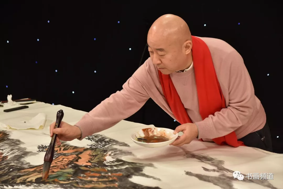 中书协主席苏士澍为《2020“大美之春”春节联欢会》 中书协主席苏士澍为《2020“大美之春”春节联欢会》