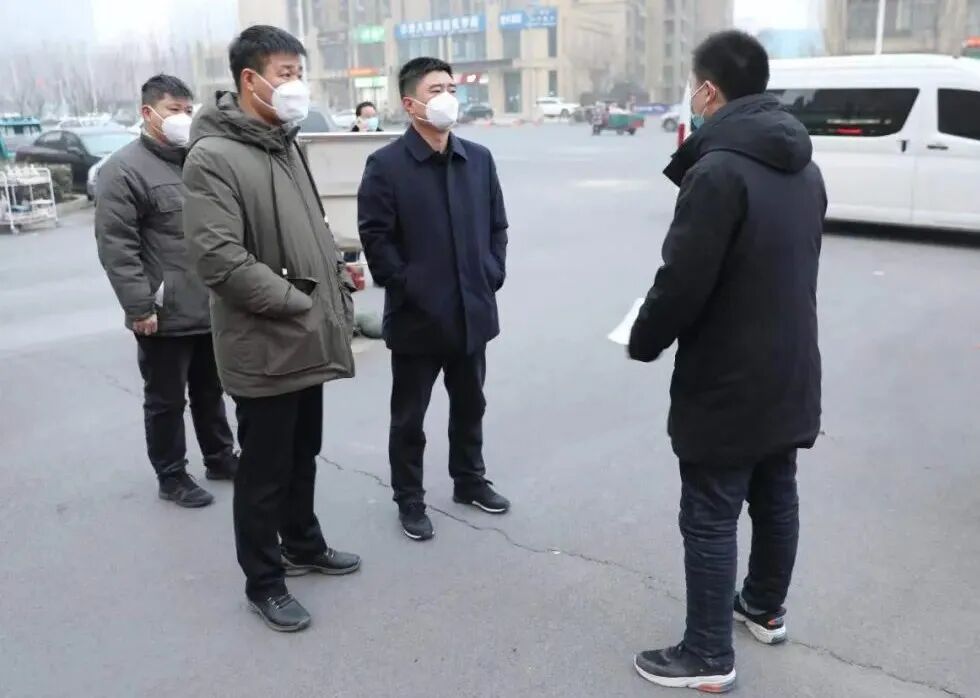 示范区李杰暗访疫情防控工作