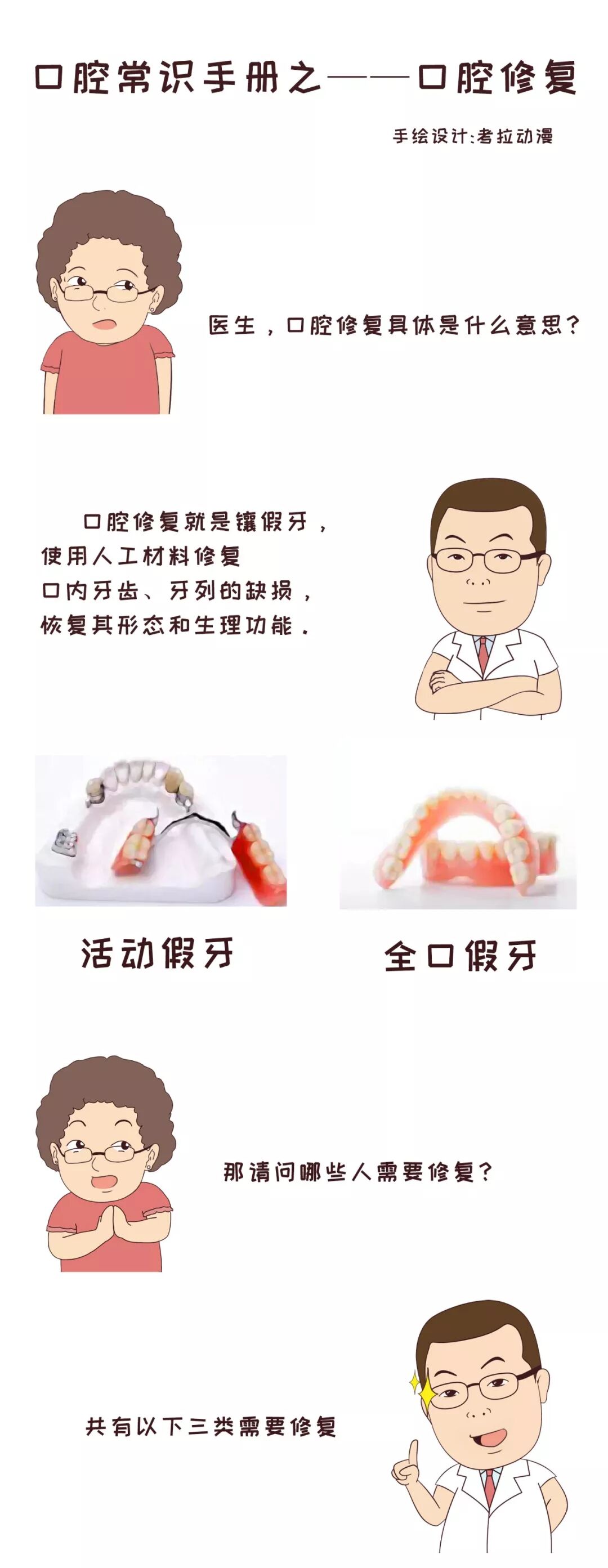 口腔常识手册之 - 口腔修复