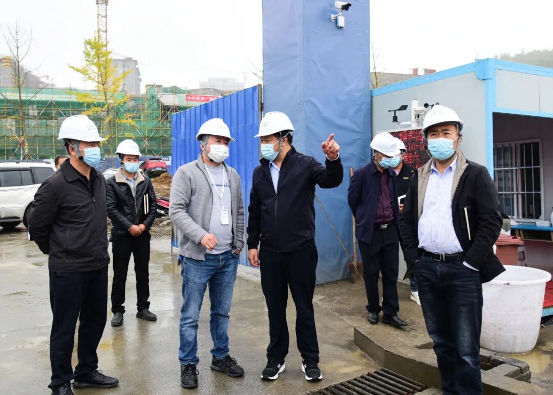 陈华调研指导复工复产和重点项目建设工作