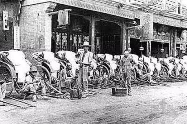 民国时期北京的洋车夫