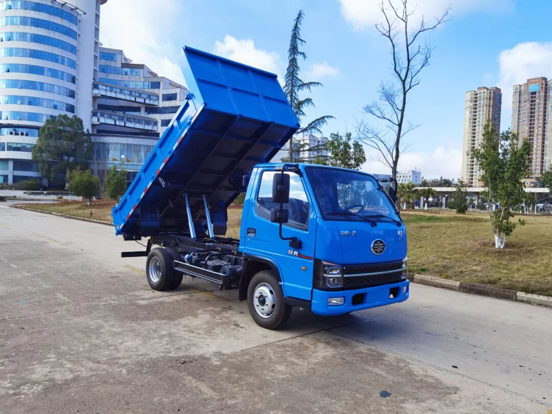 四个字诠释一汽红塔解放经典124自卸车