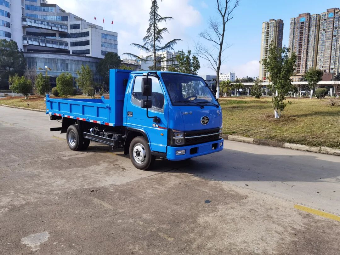 四个字诠释一汽红塔解放经典124自卸车