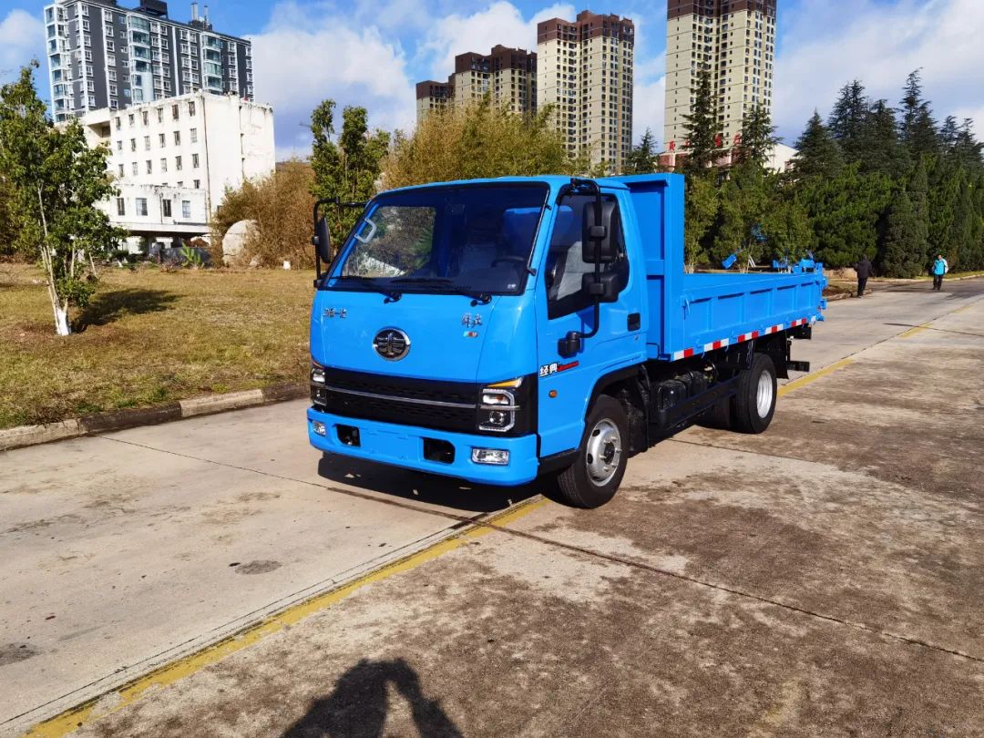 四个字诠释一汽红塔解放经典124自卸车