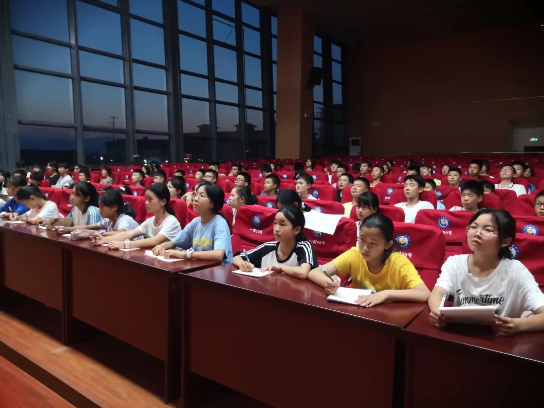 城固县朝阳初级中学县青少年体育学校举行2022年暑期夏令营开营仪式