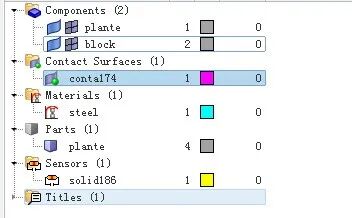 hypermesh-ansys联合仿真之接触分析1的图3