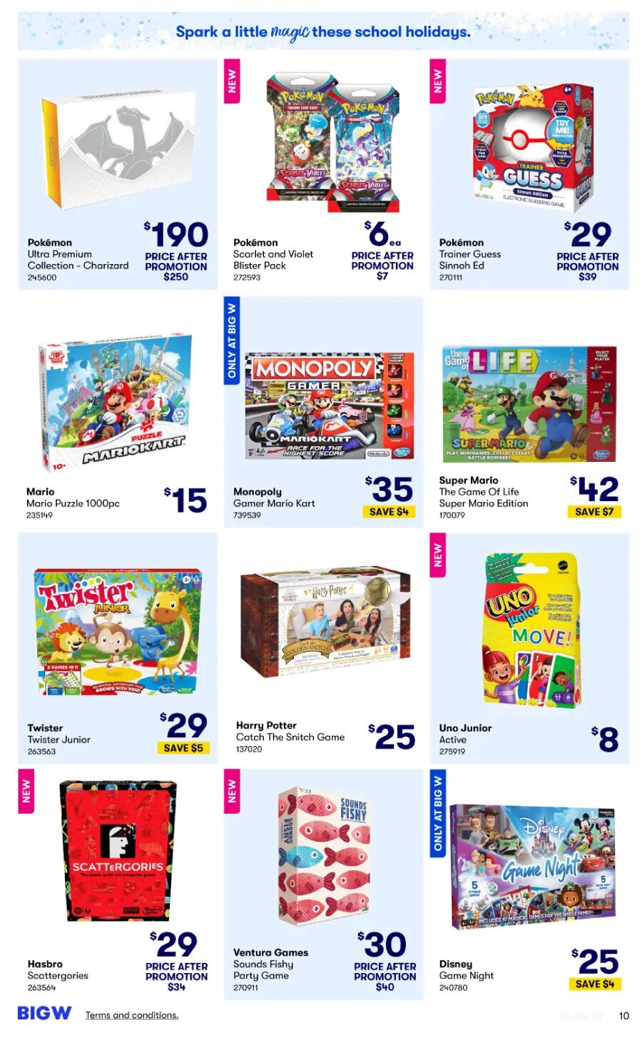 4月10日~19日！Big W最新打折目录来袭，超多玩具/童书/童装半价（组图） - 10