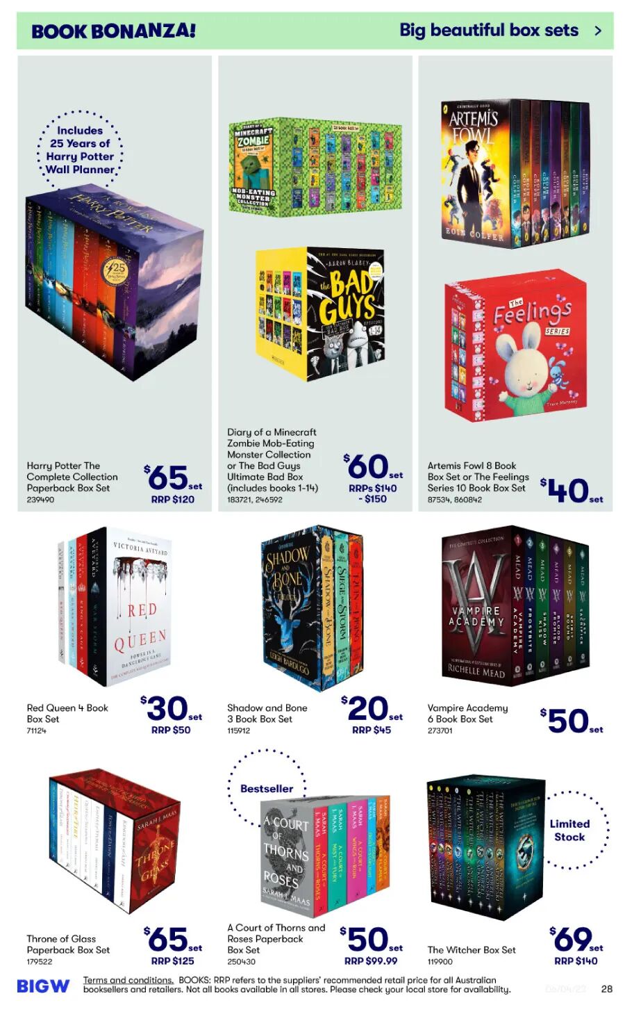 4月10日~19日！Big W最新打折目录来袭，超多玩具/童书/童装半价（组图） - 28