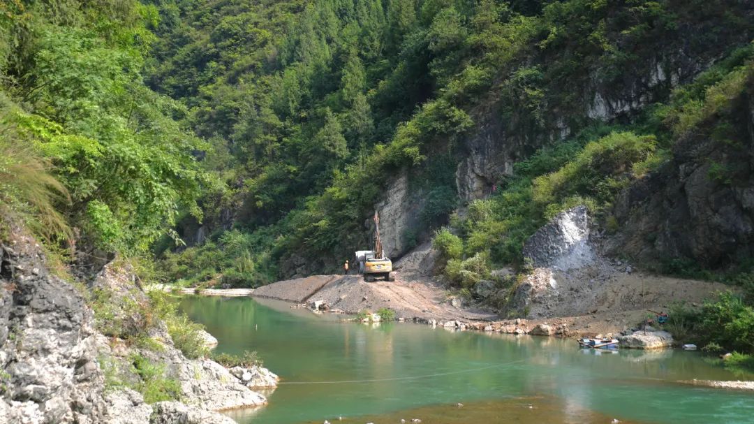 花滩子水库,建设进度条更新