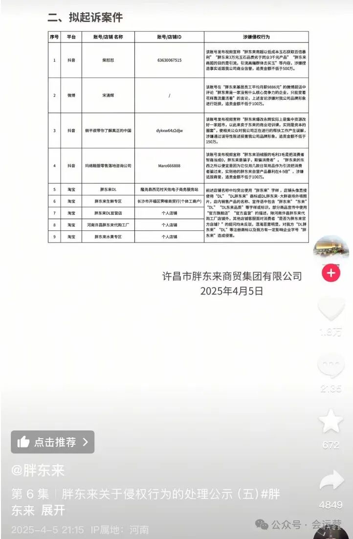 网红柴怼怼向胖东来于东来认错了！网友：他不是认错，他是怕了！