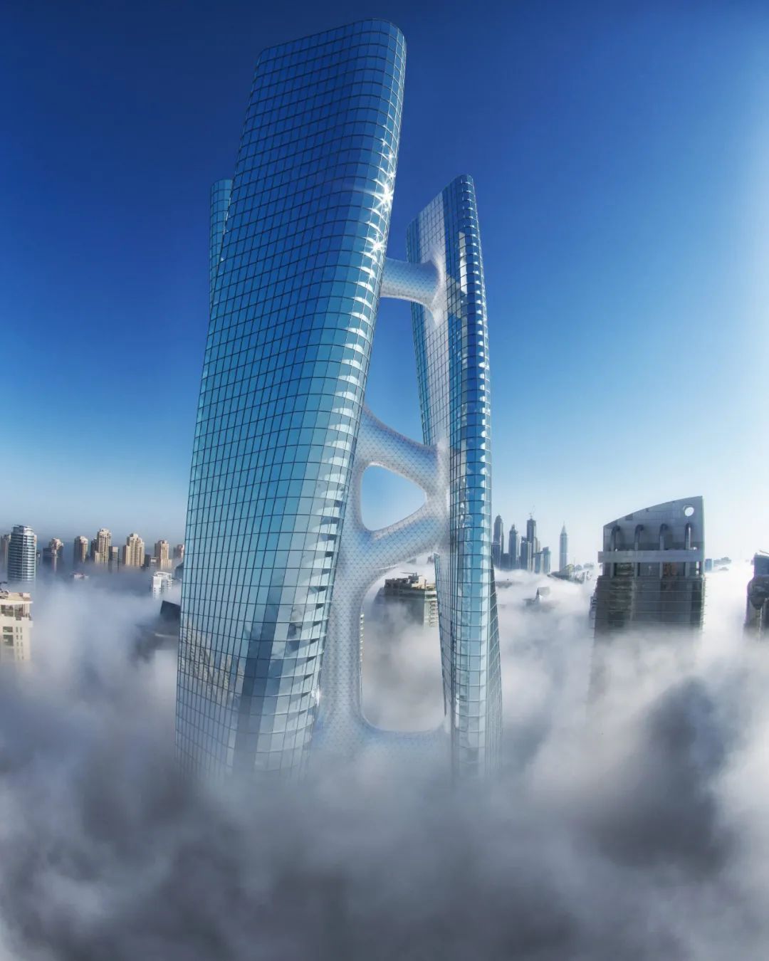 国外小哥太牛了，在海上造35000㎡漂浮酒店，引千万网友围观：什么时间完工？