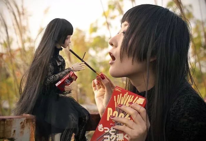 日本少女將自己打扮成SD娃娃，吸粉無數！這畫風簡直了 親子 第6張