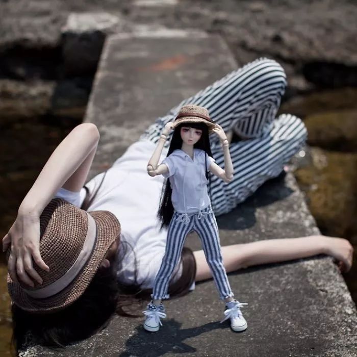 日本少女將自己打扮成SD娃娃，吸粉無數！這畫風簡直了 親子 第15張