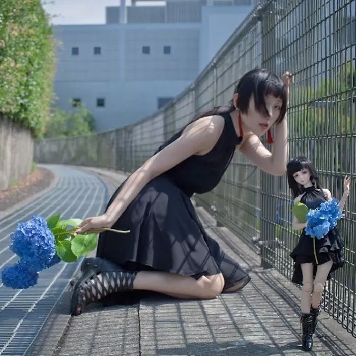 日本少女將自己打扮成SD娃娃，吸粉無數！這畫風簡直了 親子 第11張