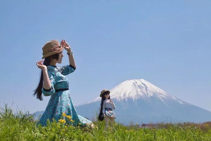 日本少女將自己打扮成SD娃娃，吸粉無數！這畫風簡直了 親子 第8張