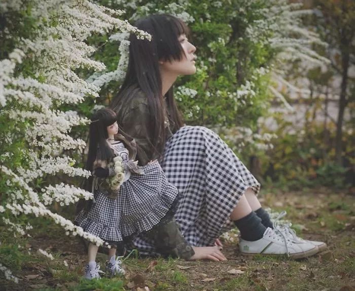 日本少女將自己打扮成SD娃娃，吸粉無數！這畫風簡直了 親子 第14張