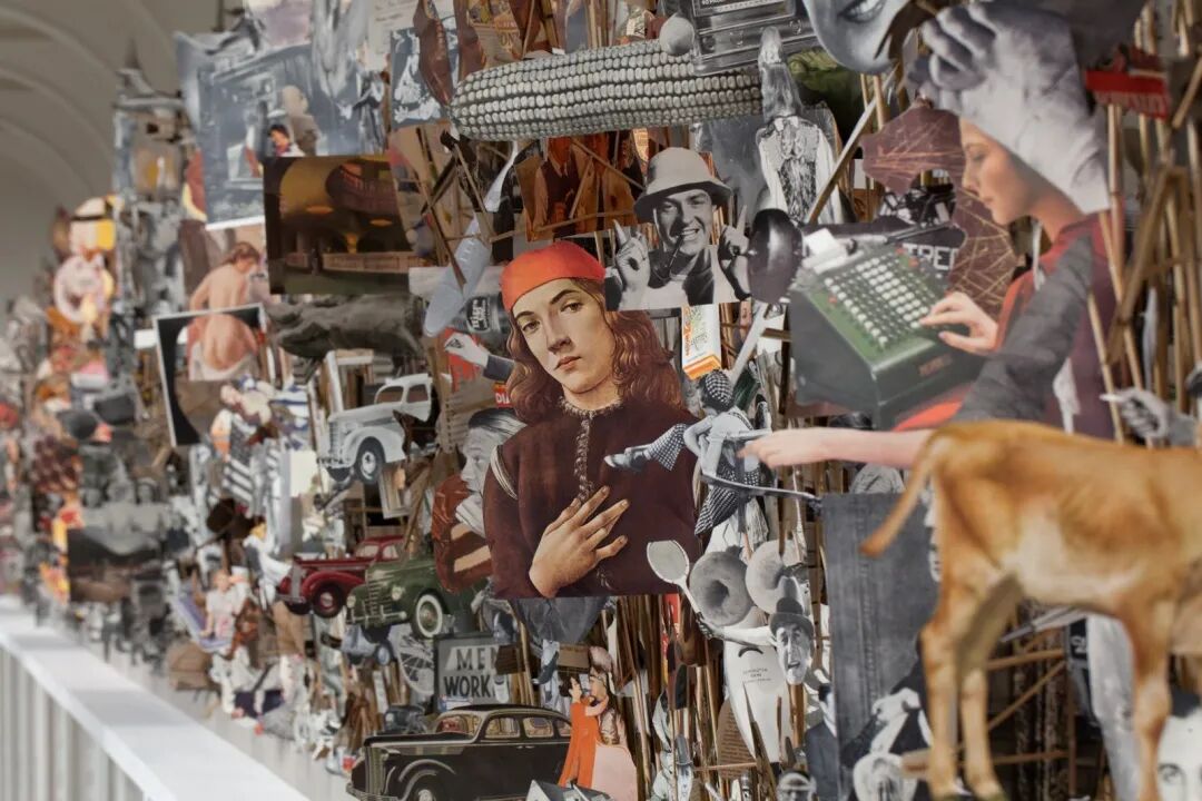 艺术与设计 - 他用拼贴创造诗意