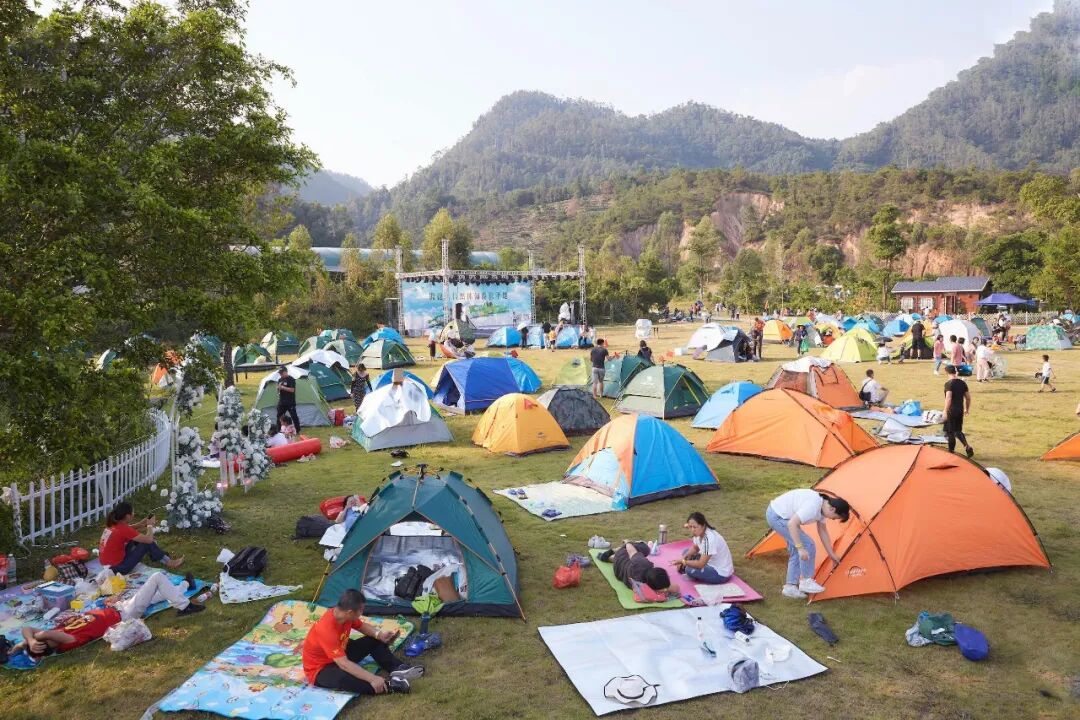 大尖山露营公园两天一夜游套票 露营,仅￥99=3人,给ta一次不一样的