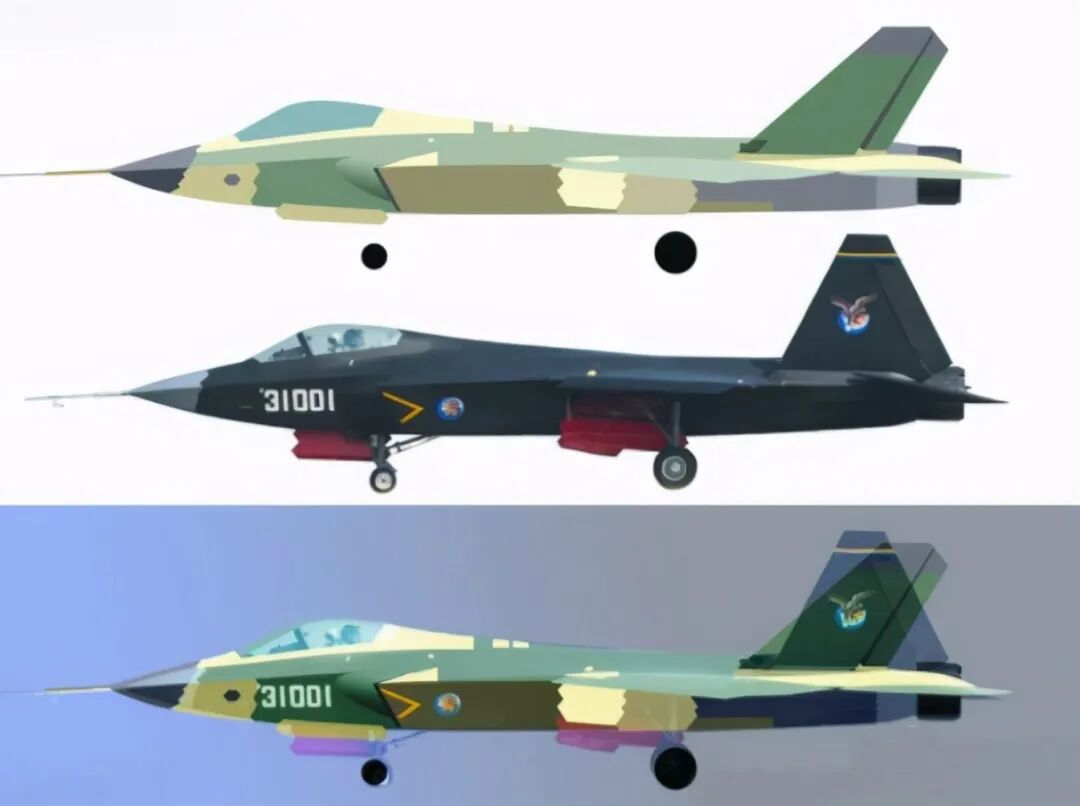 号称比美f35快3倍沈飞歼31有些变胖了厚薄适中更丰满