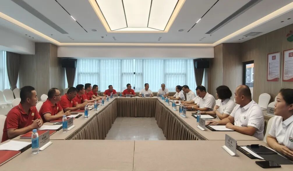 商会动态 | 共叙乡情 共谋发展——中山市广西平南商会会长吴文鹏一行到访我商会座谈交流