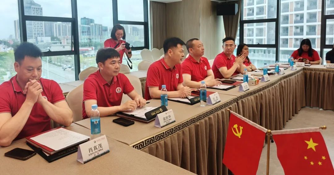 商会动态 | 从赣南到八桂：东莞异地商会共筑合作平台纪实——东莞市江西于都商会柯于辉一行到访我商会参观交流