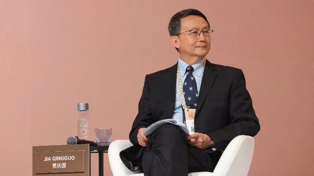 9月25日，贾庆国在2026年慧眼中国环球论坛主论坛发言。（主办方供图）
