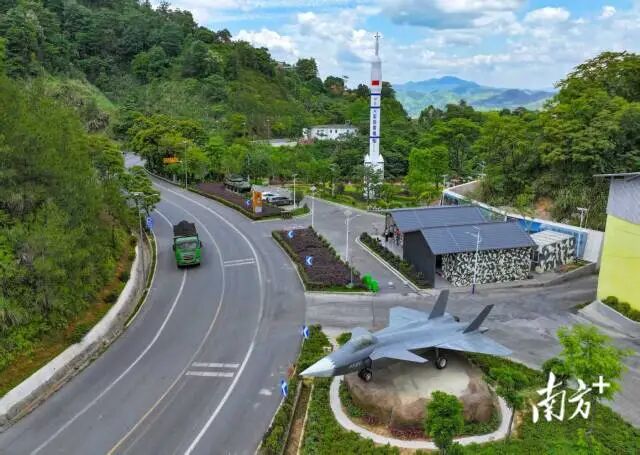 兴宁市黄槐镇推进军旅特色镇建设。受访者供图