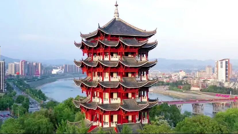 【讲安康】安澜楼:清风拂山岗 心之所向 - 秦巴