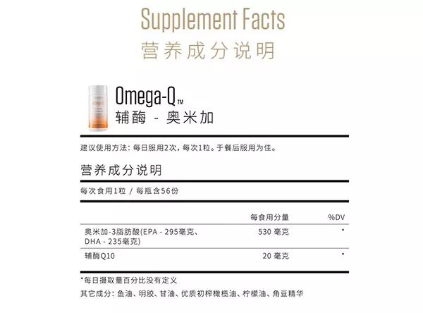 Omega Q辅酶 奥米加产品资讯 Ariix健康生活 微信公众号文章阅读 Wemp