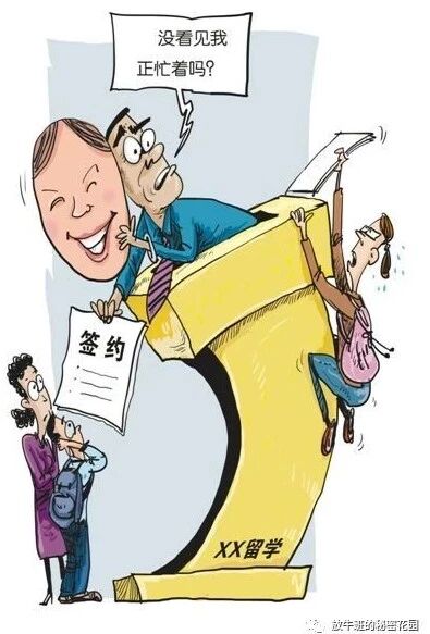 《你就一留学小白，还敢当甩手掌柜，黑中介不坑你坑谁？》