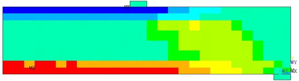 ANSYS钢筋混凝土（一）整体式建模的图8