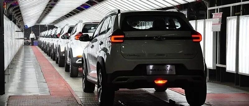 5万元级全系标配ESP 瑞虎3x PLUS正式下线