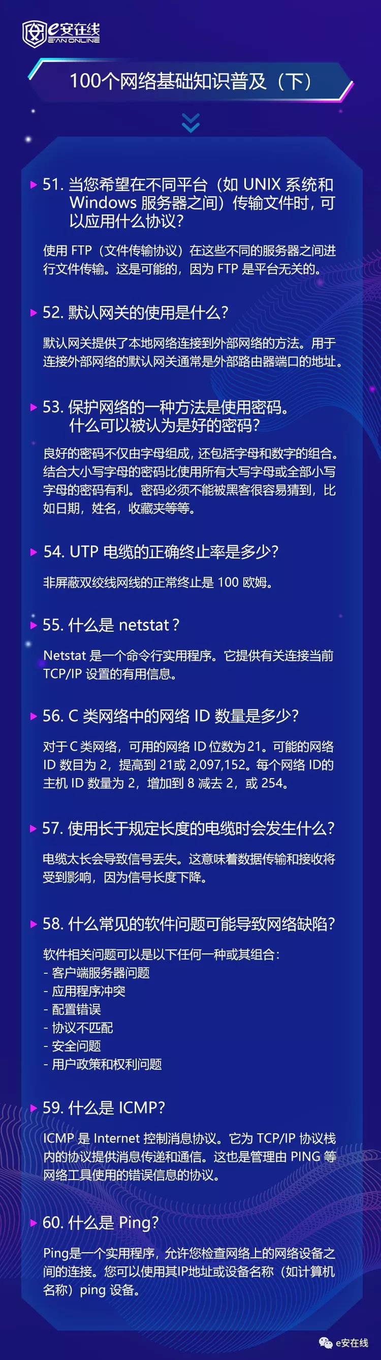 100个网络基础知识普及