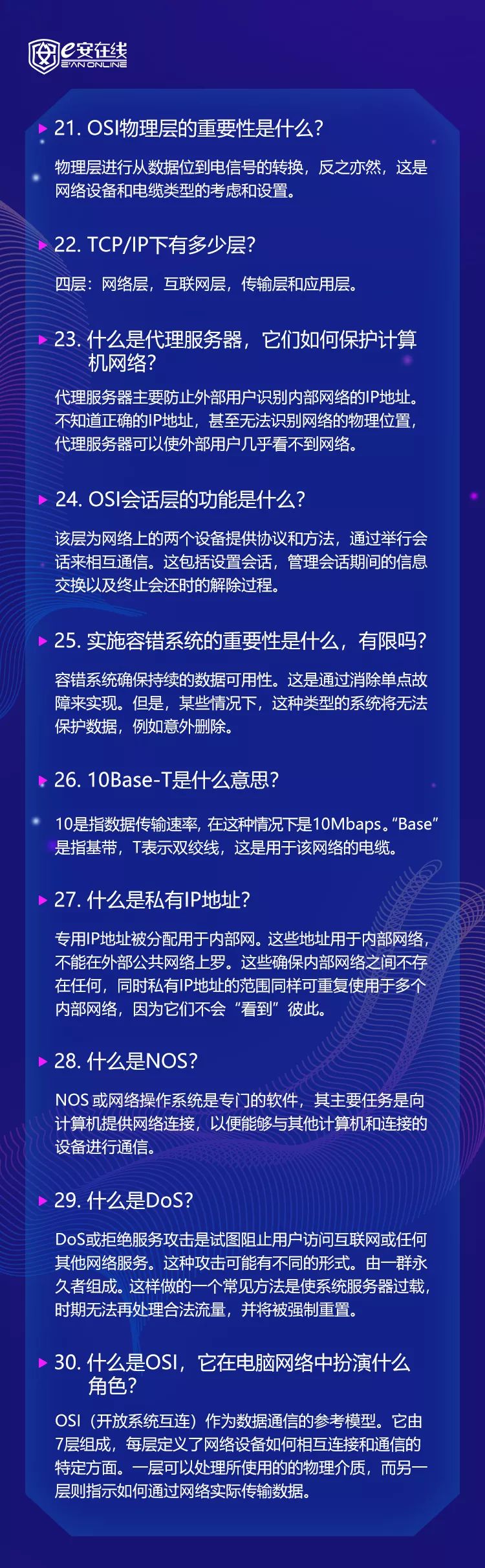 100个网络基础知识普及