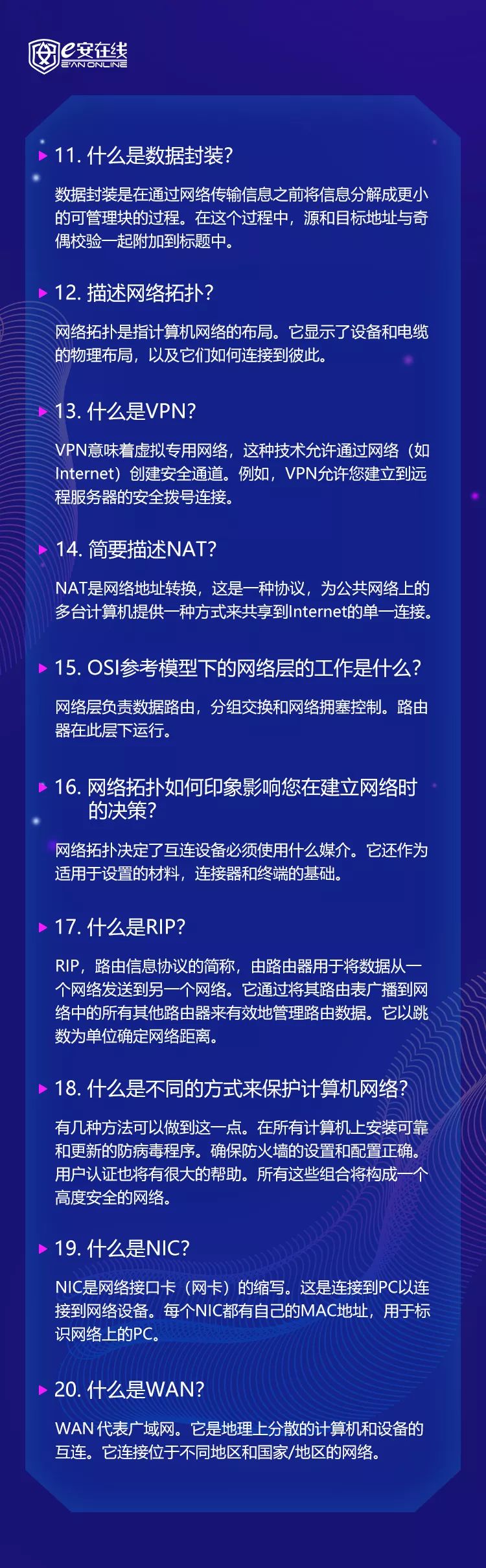 100个网络基础知识普及