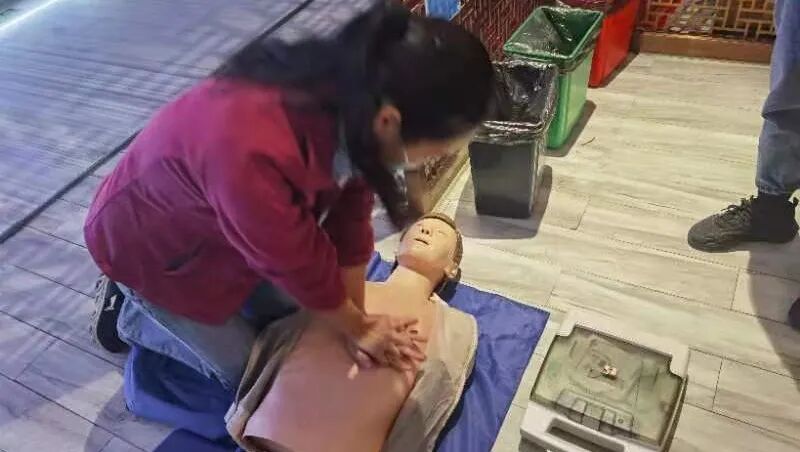 北京京顺医院应北京市红十字会委托，免费为顺义企事业单位提供上门急救技能培训服务
