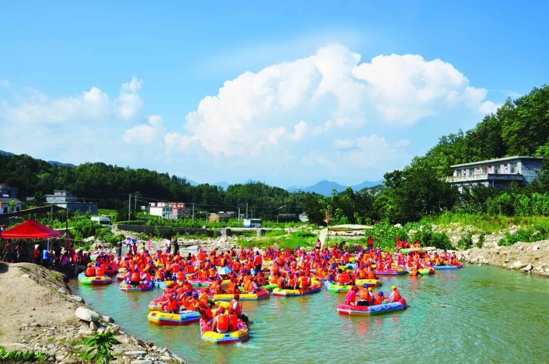 紧急通知江西安福武功山大峡谷漂流7月19日正常开漂