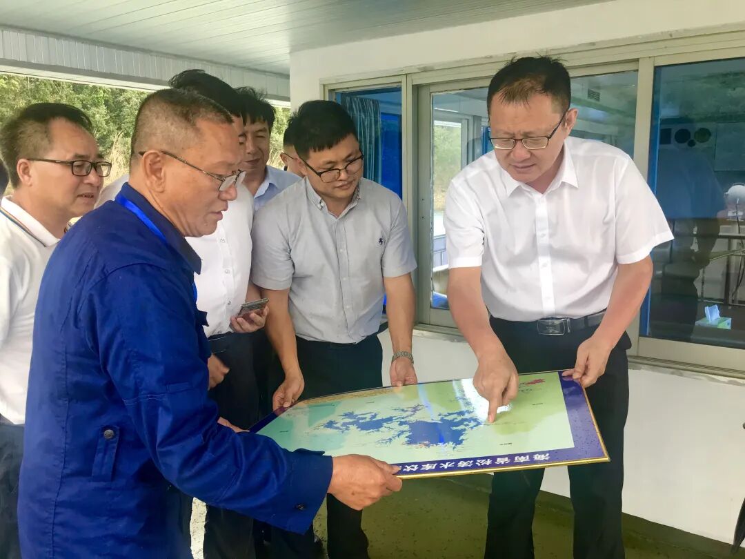 马飞带队到南水吉沟儋州段开展巡河工作