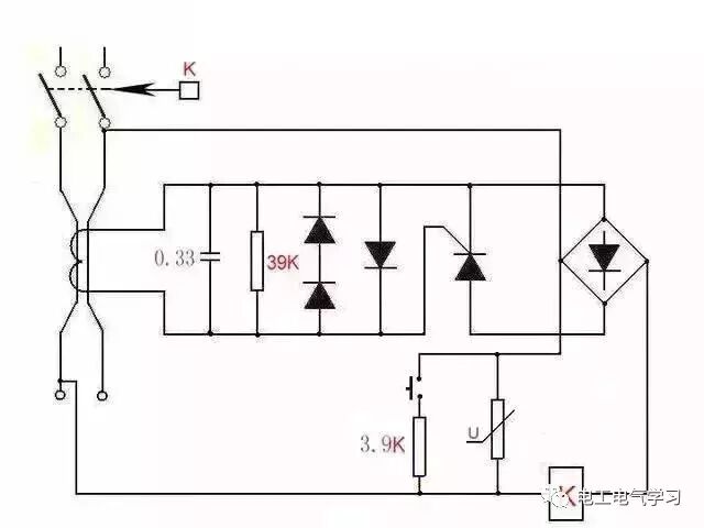 34個電氣控制接線圖、電子元件工作原理圖（電工電氣學習）的圖9