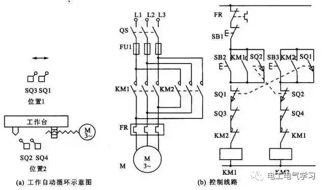 34個電氣控制接線圖、電子元件工作原理圖（電工電氣學習）的圖14