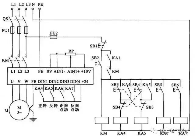 34個電氣控制接線圖、電子元件工作原理圖（電工電氣學習）的圖25