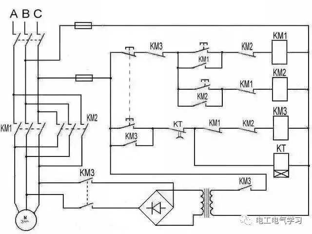 34個電氣控制接線圖、電子元件工作原理圖（電工電氣學習）的圖4