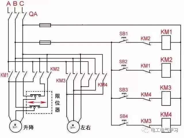 34個電氣控制接線圖、電子元件工作原理圖（電工電氣學習）的圖8