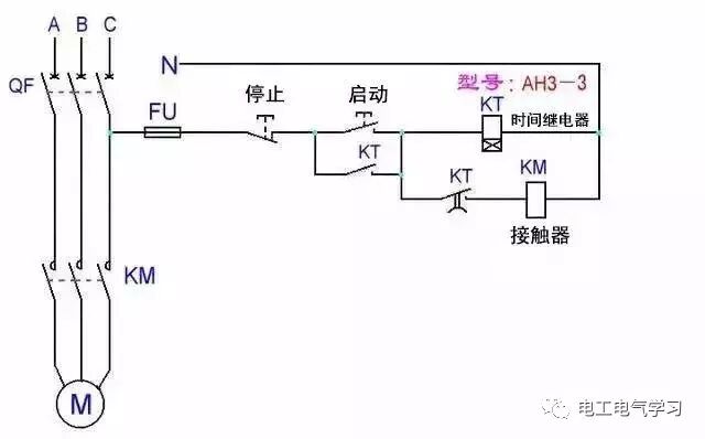 34個電氣控制接線圖、電子元件工作原理圖（電工電氣學習）的圖16