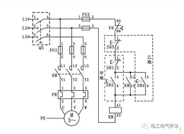 15個(gè)常見的電工中級(jí)電路圖，會(huì)操作12個(gè)才算得上是電工老師傅！的圖15